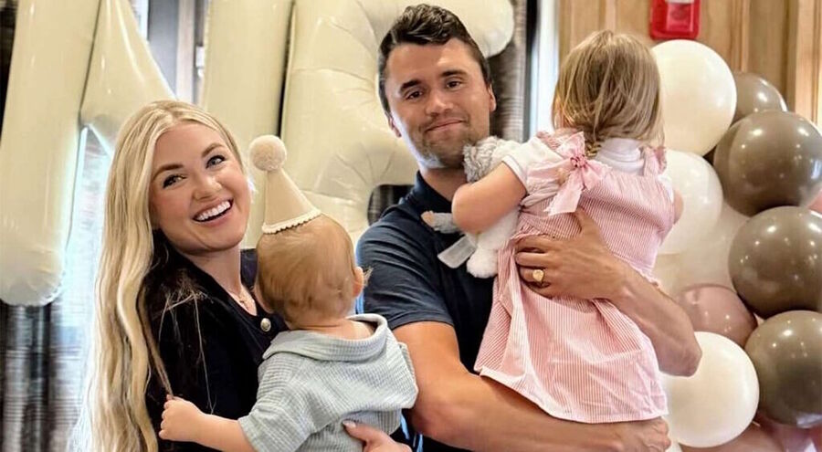 charlie kirk wife family