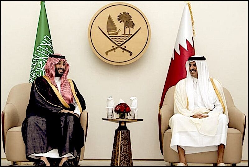 Click to enlarge MbS/Al Thani