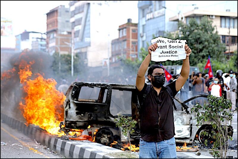 Click to enlarge protester genz