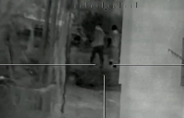 Click to enlarge Mohammed Farid moments before he was shot dead