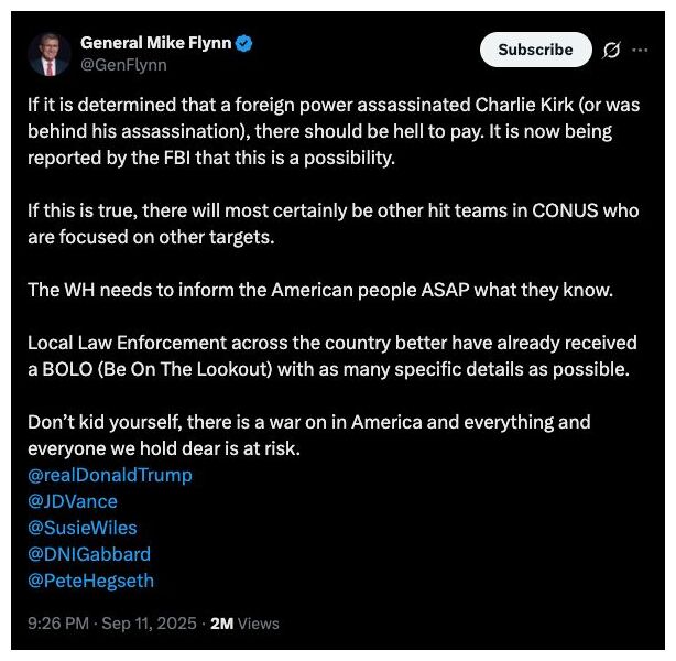 Click to enlarge Flynn X Post