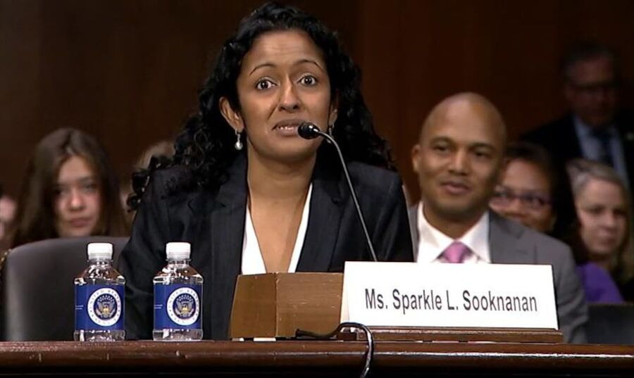 Click to enlarge sparkle sooknanan confirmation hearing judge
