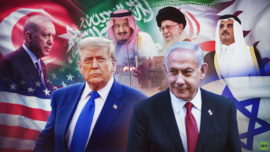 Trump and Bibi Netanyahu