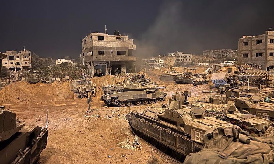 idf israel destruction gaza city