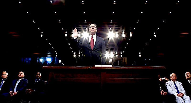 Click to enlarge Former FBI Dir Comey