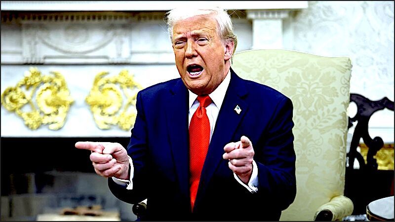 Trump and fingers