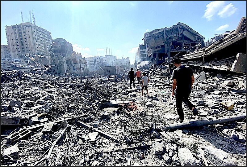 Walking the wreckage