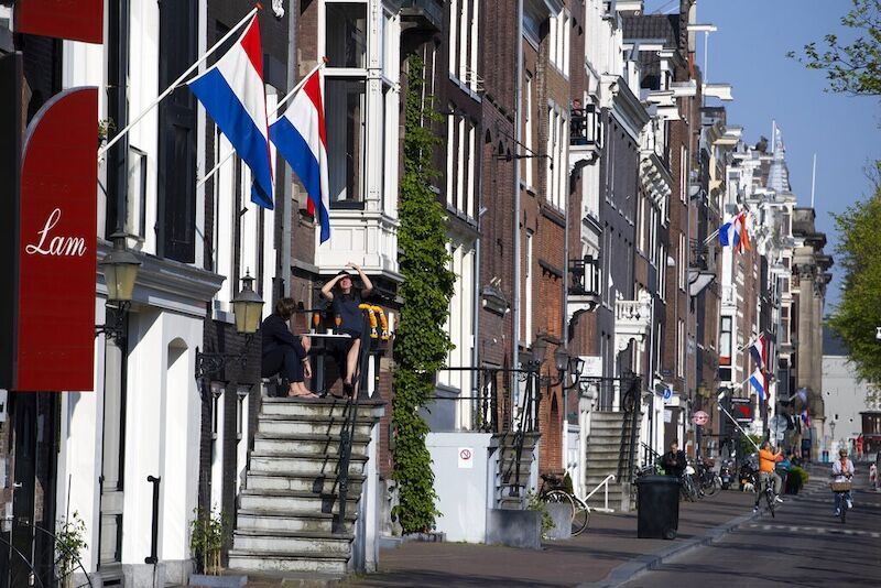 Netherlands city street