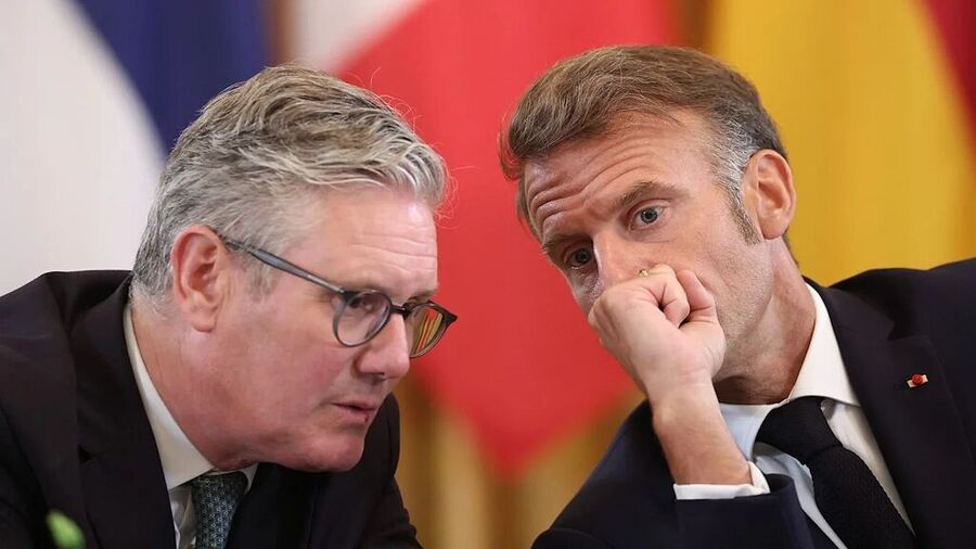 starmer macron britain france