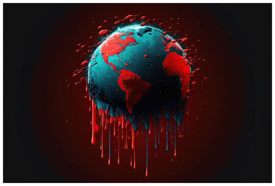 Click to enlarge Dripping Red
