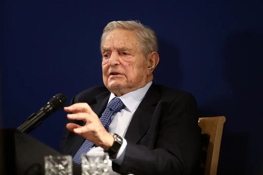 Click to enlarge Billionaire George Soros
