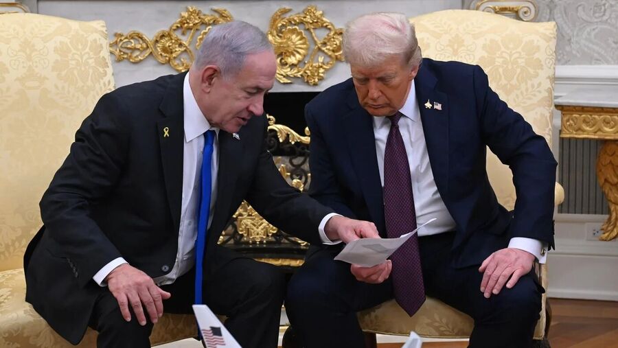 Click to enlarge trump netanyahu