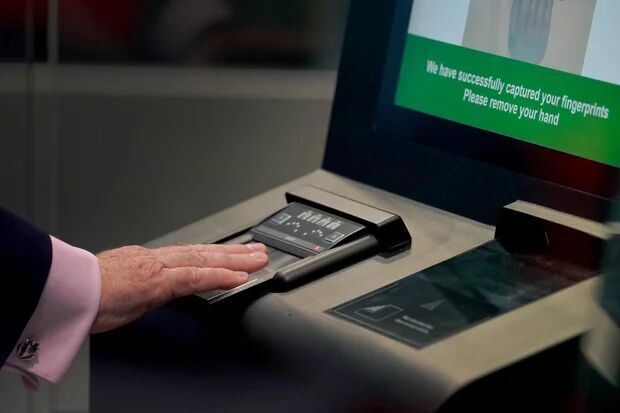 Click to enlarge fingerprint terminal