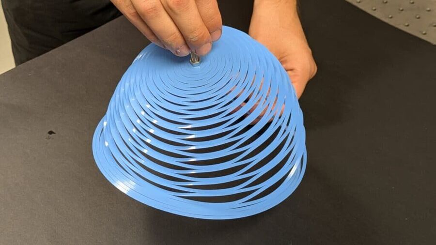 parachute redesign japanese paper cutting