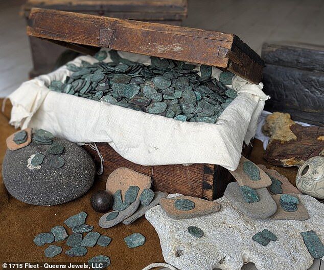 Click to enlarge treasure found spanish fleet 1715