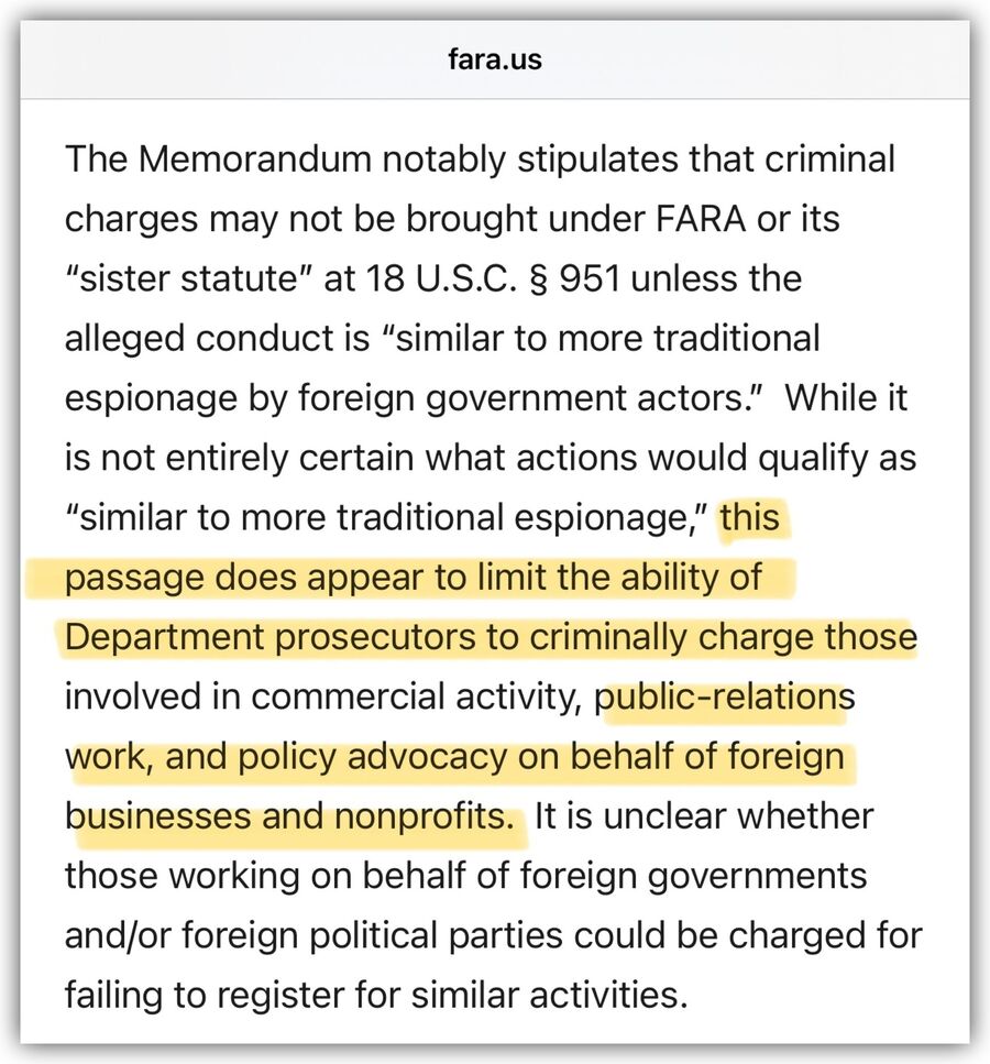 Click to enlarge israel fara lobbying