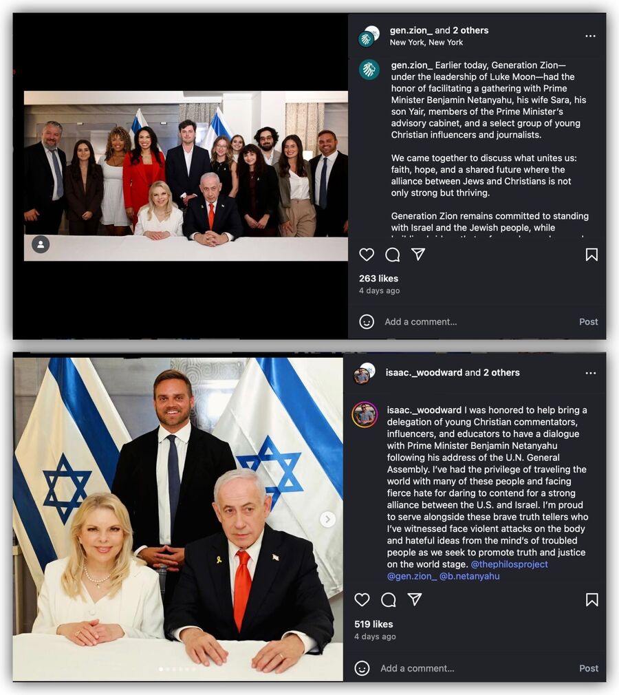 Click to enlarge netanyahu influence usa