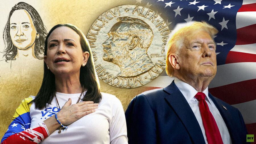 María Corina Machado and Donald Trump