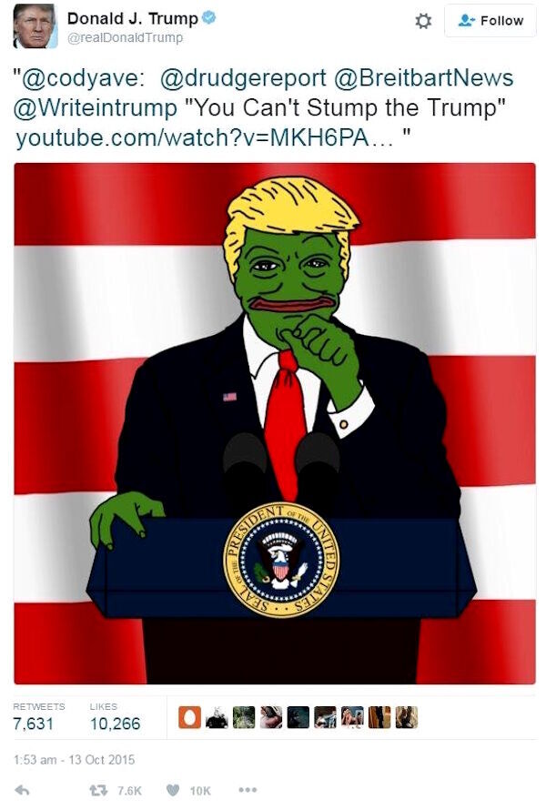 Click to enlarge twitter trump meme pepe frog
