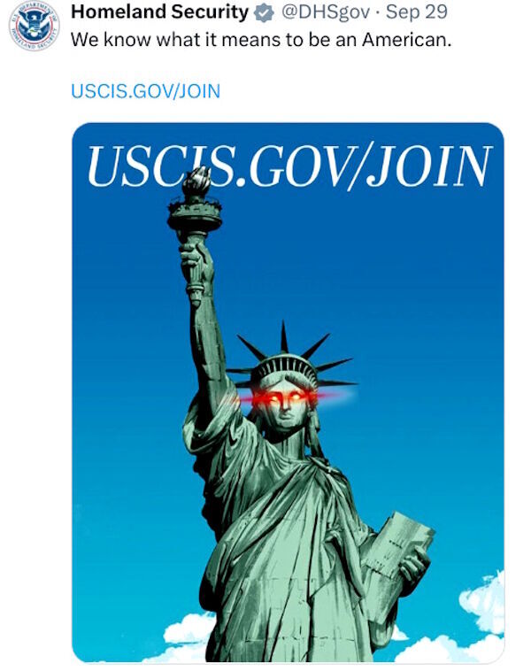 Click to enlarge meme homeland security statue of liberty