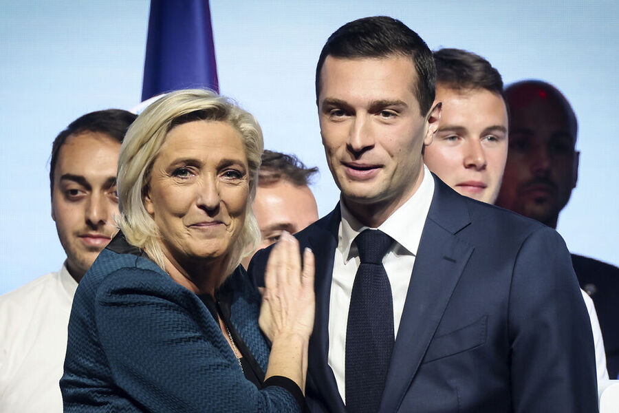 marine le pen national rally france