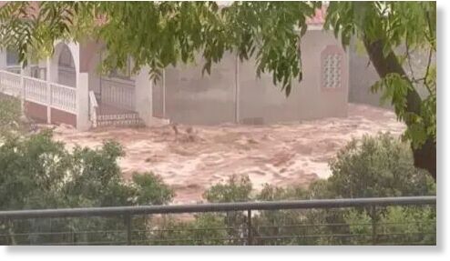 La Ràpita is among the towns ravaged by floods