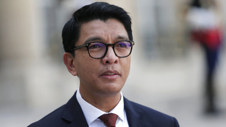 Madagascar's President Andry Rajoelina