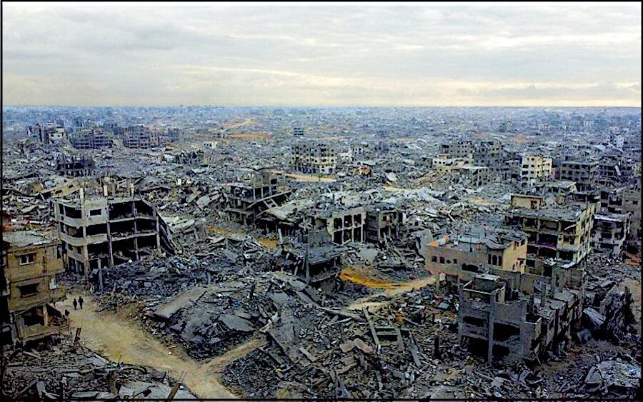 Click to enlarge Drone view Gaza