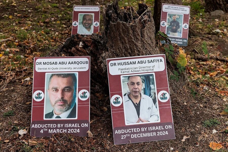 Click to enlarge palestinian doctors detained israel