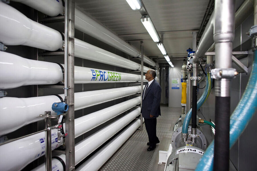 Click to enlarge IDE's facilities in Hadera