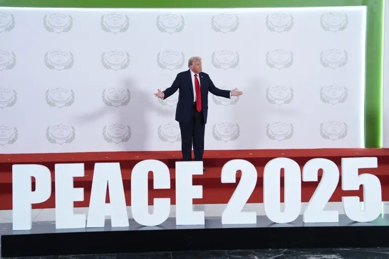 Gaza ceasefire deal Sharm el-Sheikh Donald Trump peace