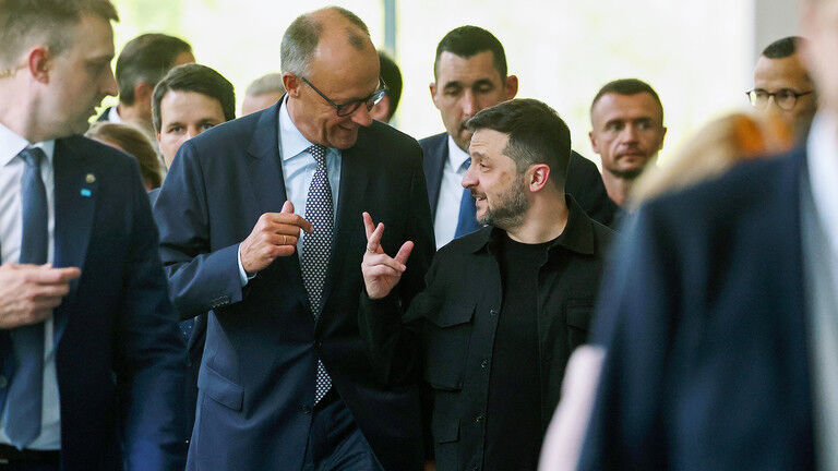 Merz and Zelensky