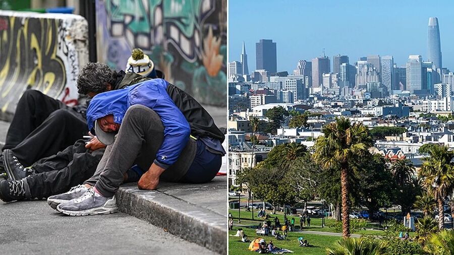 Click to enlarge san francisco homeless drugs