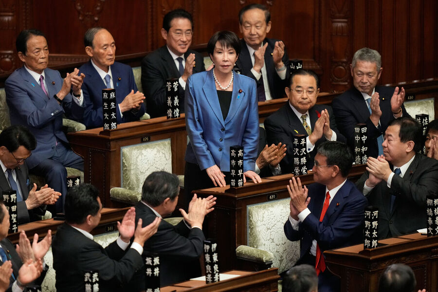 Click to enlarge Sanae Takaichi