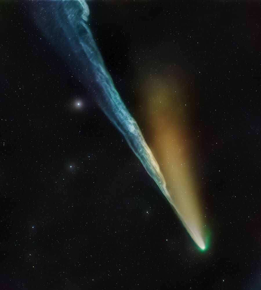 Click to enlarge comet lemmon