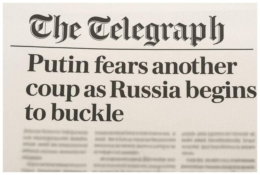 Click to enlarge Telegraph Article