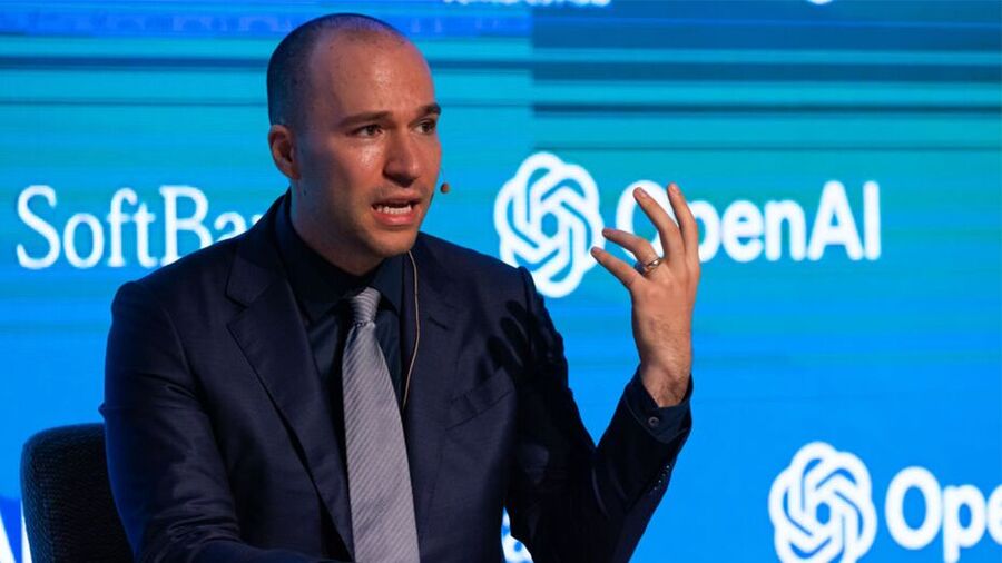 Click to enlarge OpenAI co-founder Greg Brockman