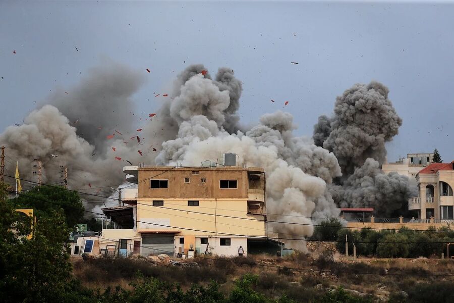 Click to enlarge idf israel bomb lebanon