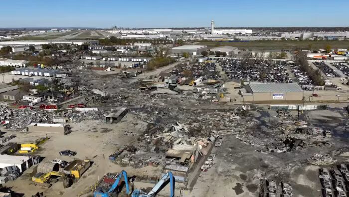 kentucky plane crash site cargo ups