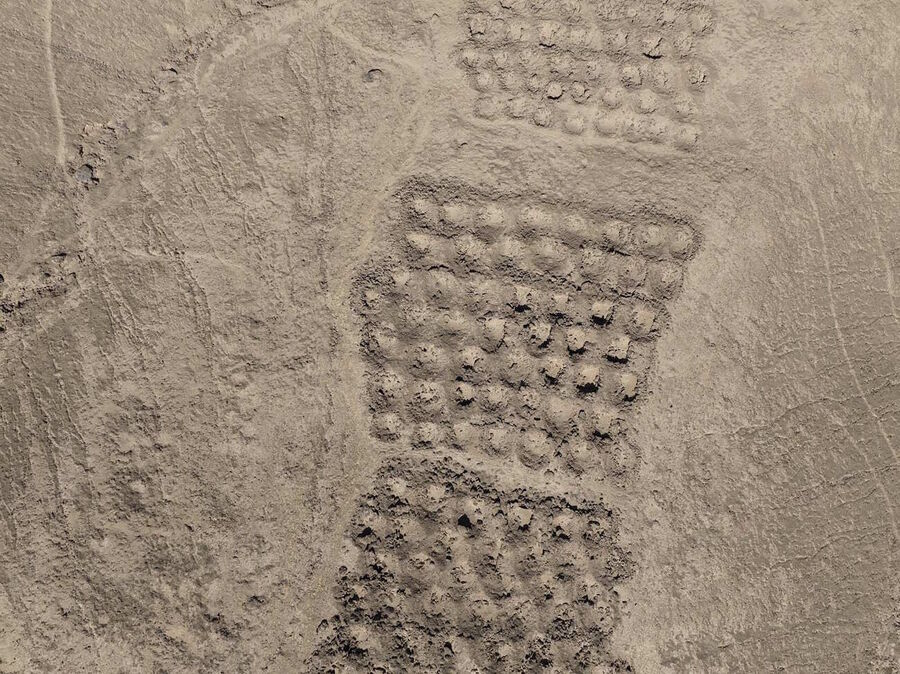 Click to enlarge Monte Sierpe band of holes archaeology peru