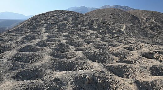 Peru's mysterious 'Band of Holes' may have been an ancient marketplace