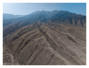 Aerial photo of Monte Sierpe, facing northeast.