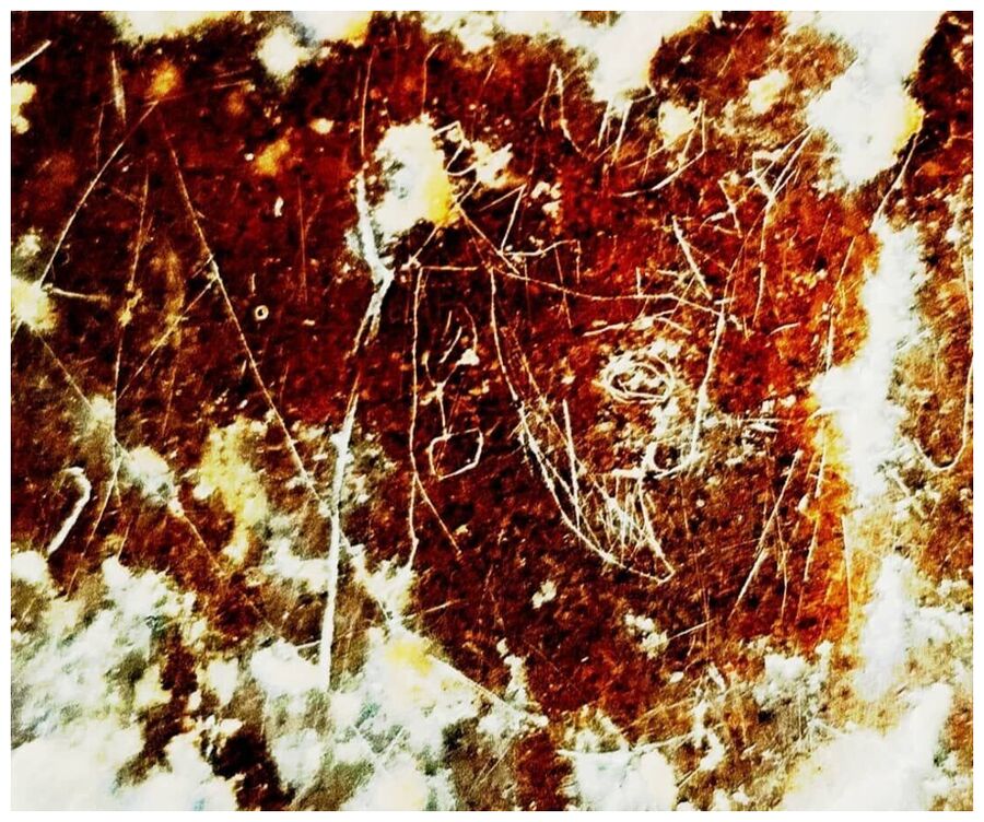Needle Scratched Image