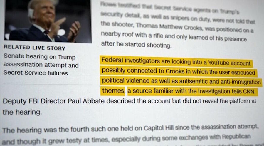crooks trump assassination fbi investigation