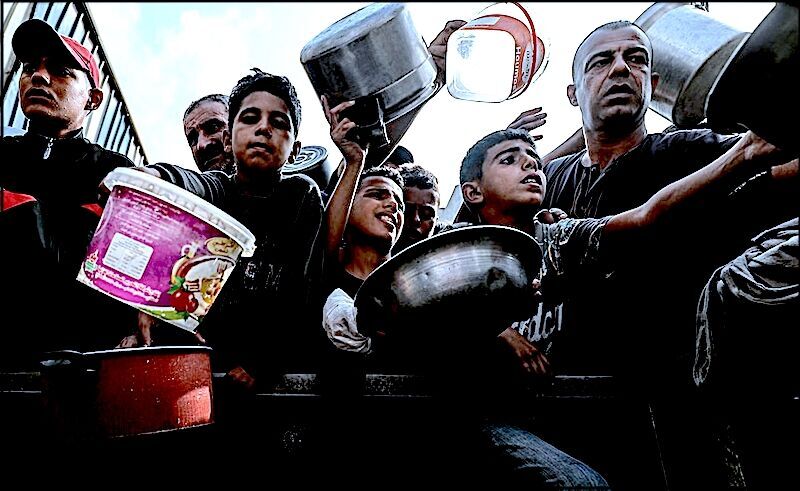 Kids with pots