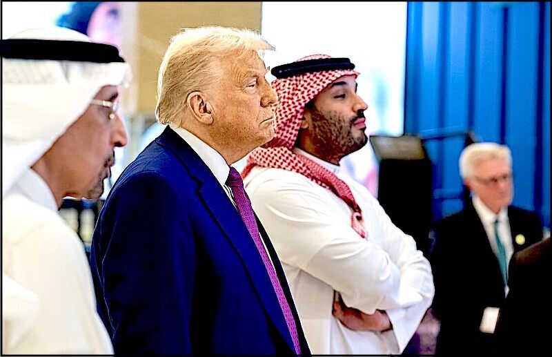 Click to enlarge Trump Saudis