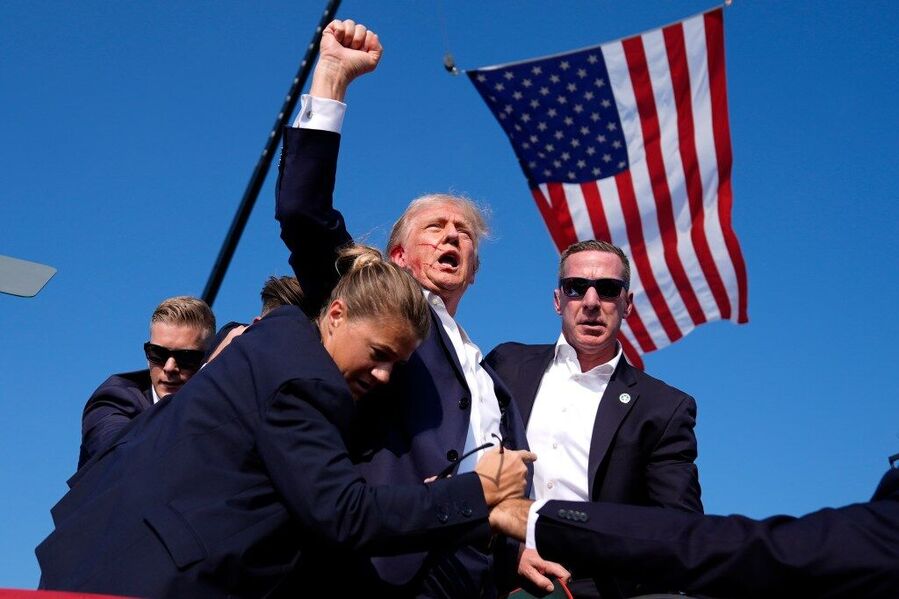 Click to enlarge trump assassination fight