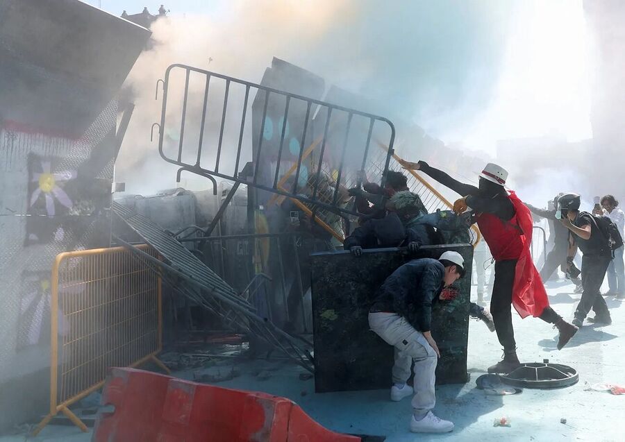 riots mexico city election reform corruption
