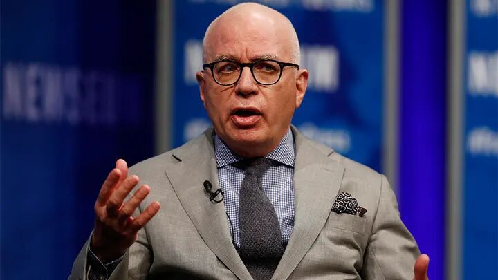 Click to enlarge Michael Wolff speaks at the former Newseum in Washington, D.C., April 12, 2017
