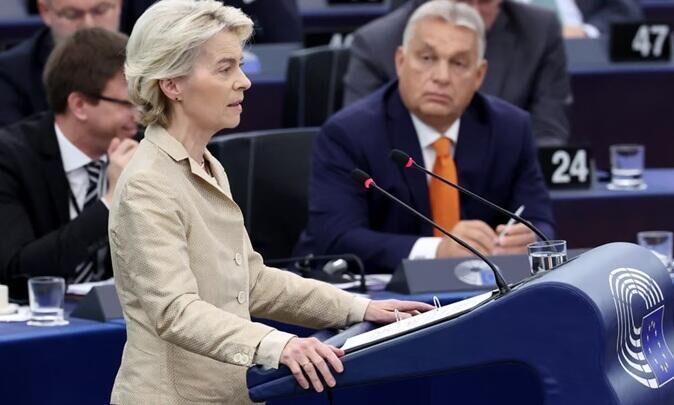 Viktor Orban Ursula von der Leyen